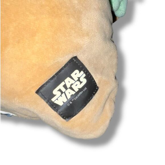 Pillow Pets Plush Star Wars Grogu Child Baby Yoda Mandalorian Disney Decor 20” - Picture 8 of 11